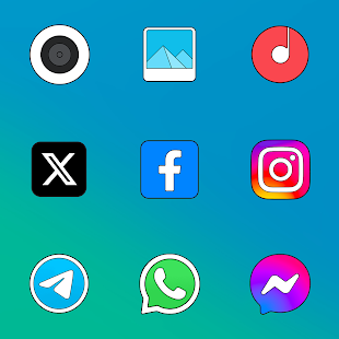 MIUl Limitless - Icon Pack Tangkapan layar