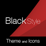 Black Red Premium Theme icon