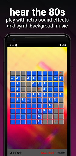 retrosweeper - minesweeper in Screen 3