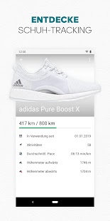 adidas Running Lauf App Screenshot