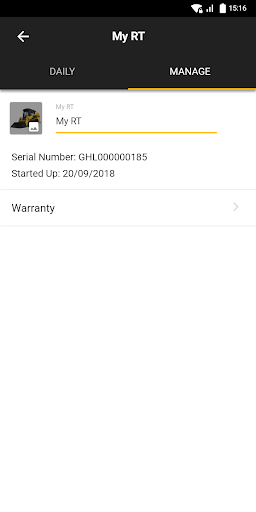 myGEHL Screen 3