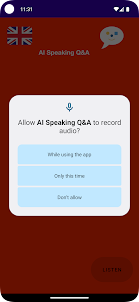 AI Speaking Q&A