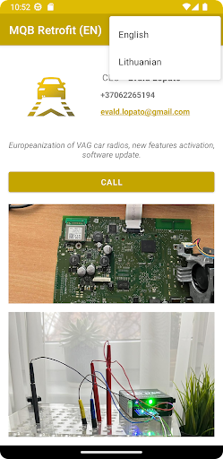 MQB Retrofit Screen 2
