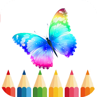 Butterfly Coloring Game