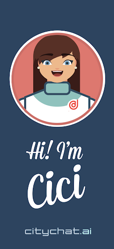 Android application CITYCHAT.ai screenshort