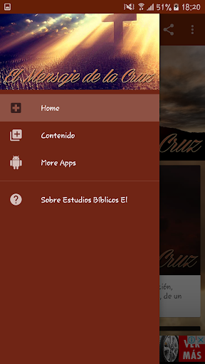 Android application Estudios Bíblicos El Mensaje d screenshort