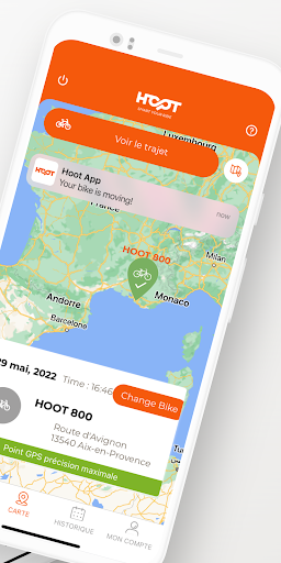 HOOT Tracker Screen 2