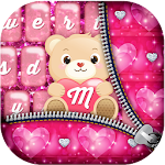 Cover Image of Download Pink Glitter Keyboard Themes  APK