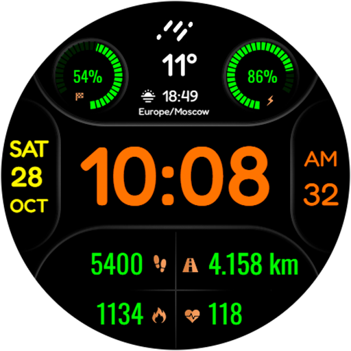 RoooK Digital Sport Watchface