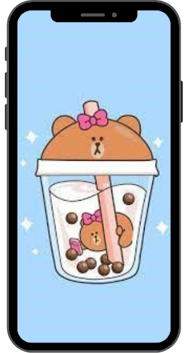 Wallpaper Kawai Makanan Enak