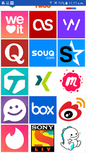 every social media in one app