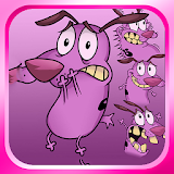 courage jump the cowardly dog icon