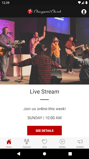 Android application Changepoint Church - US screenshort