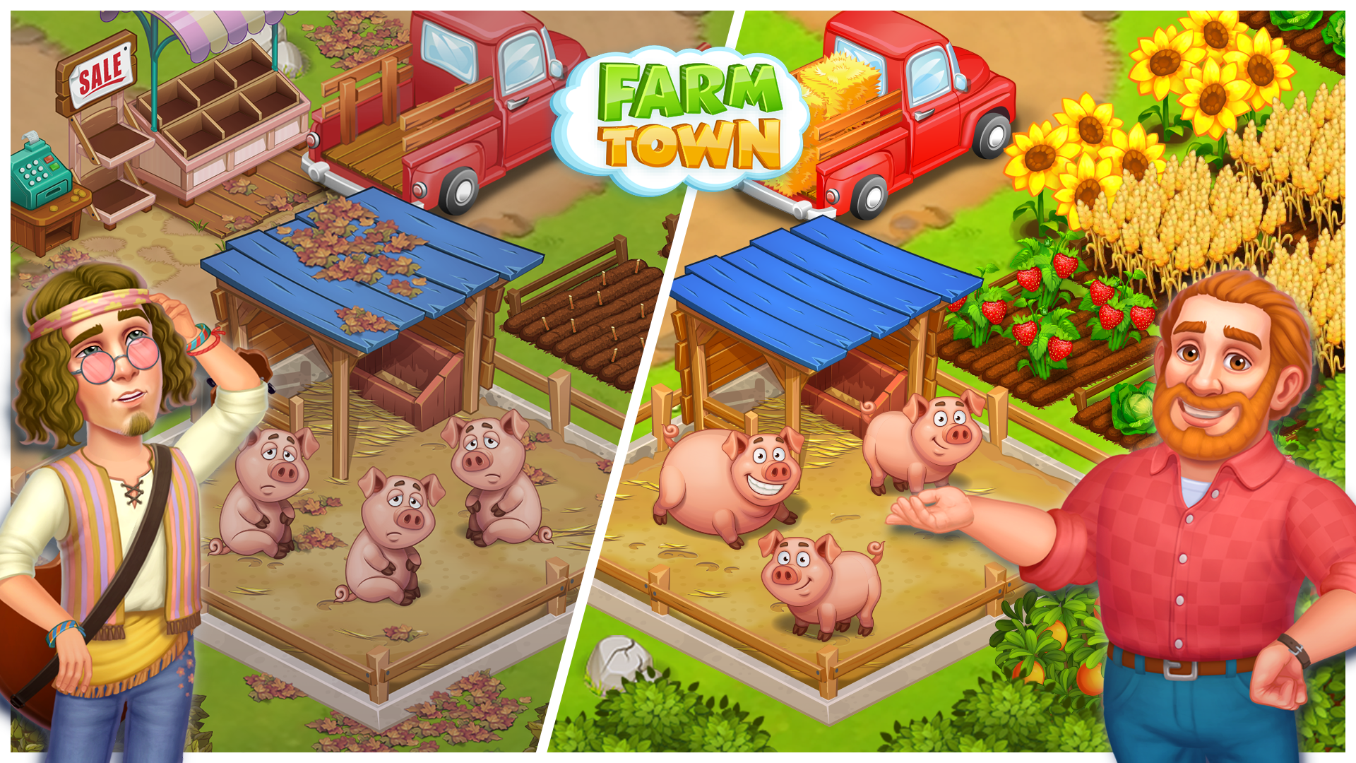 Download Farm Town - Family Trip Story On Pc (Emulator) - Ldplayer