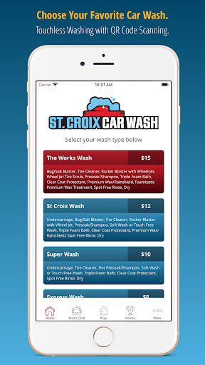 St. Croix Car Wash Screen 2