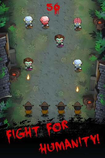 Android application Tap Walking Zombie screenshort