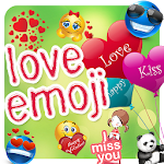 Cover Image of 下载 Love Emoji  APK