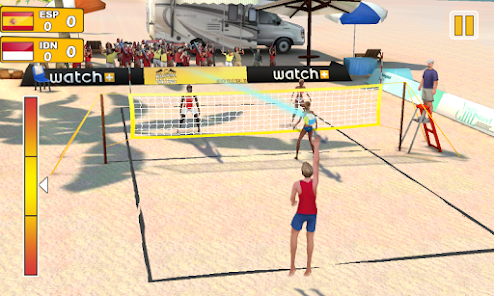 Captura de Pantalla 5 Voleibol de playa 3D android