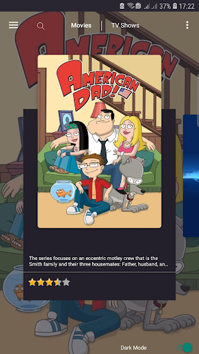 Movie Trailers App Screen 2
