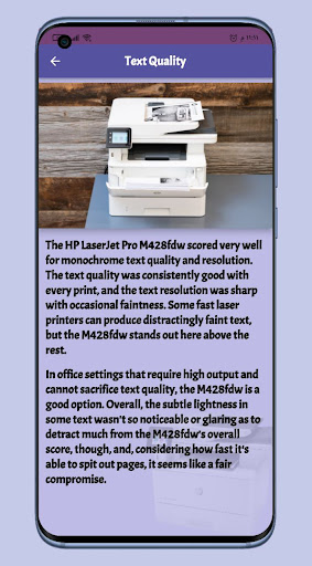 Hp Laserjet M428fdw Guide Screen 2