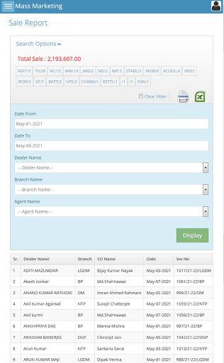 Mass Marketing ASM Screen 3