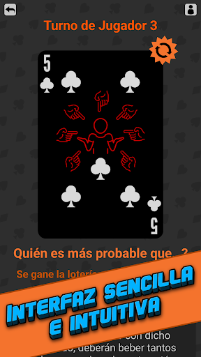 Baraja Borracha Juego de beber Screen 3