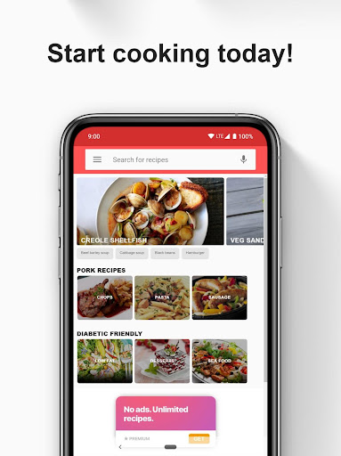 Screenshot of Cuban Recipes