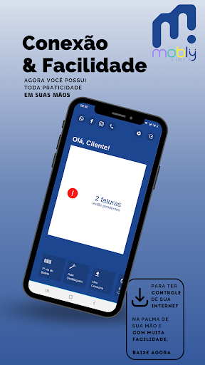 Android application Mobly Fibra screenshort