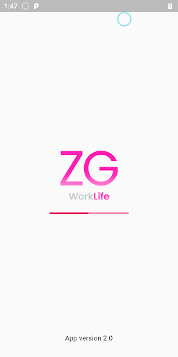 Android application ZG WorkLife screenshort