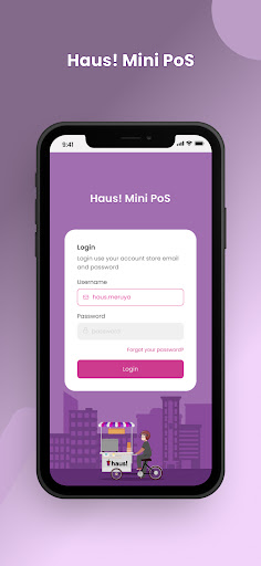 Android application Haus Mini PoS screenshort