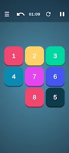 Number Puzzle Sliding Puzzle