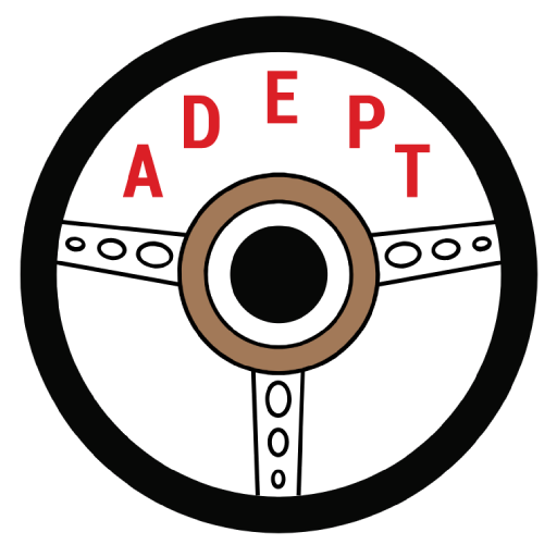 Adept Driving School logo