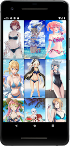 Bikini Anime Girls Wallpaper