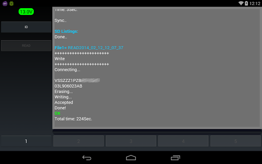 Droid Personal Flasher Screen 3