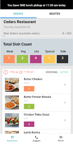 Android application Peach Partner screenshort