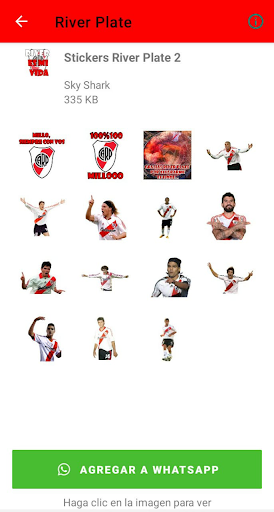 Sticker Divertidos River Plate Screen 3