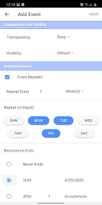 Captura 6 Drag & Drop Calendar android