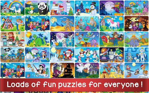 Christmas Puzzle Games - Kids Jigsaw Puzzles ud83cudf85 screenshots 5