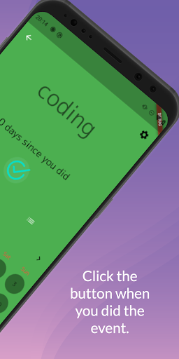 Days Since - days counting app Screen 3