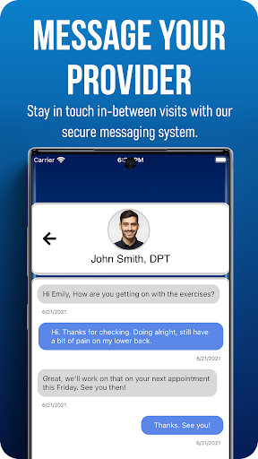 GTS Physical Therapy Screen 3