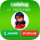 Fake Call From Miraculous Ladybug icon