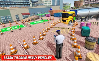 Oil Tanker Truck Parking Games – City Parking game