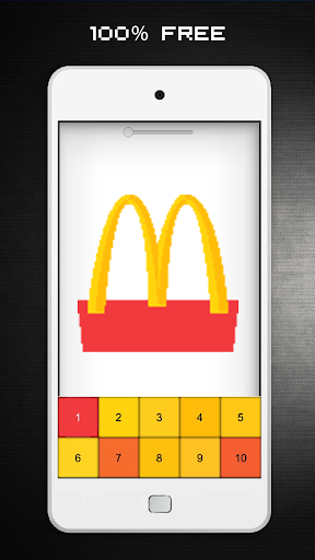 Logo Color by Number - Logo Ga Screen 2