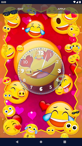 Emoji Wink Live Wallpaper Screen 3