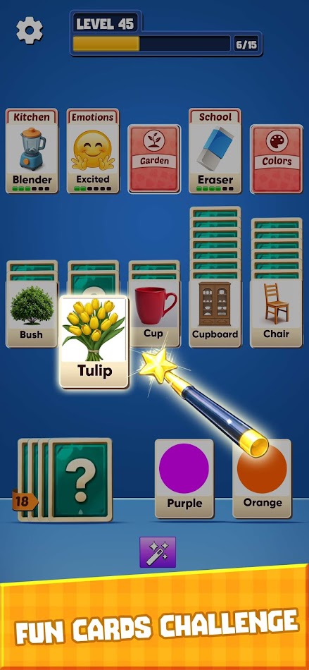 #4. Word Match Solitaire Journey (Android) Tekijänä: Xico Games