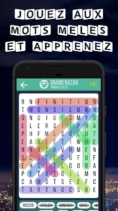 Wiki Mots -Mots Mêlés Français - Screenshot 1