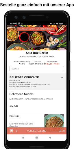 Android application Asia Box Berlin screenshort