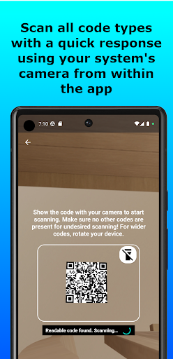 SimpleQR - Scan & Create Codes Screen 3