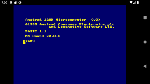 Android application CPCemu screenshort