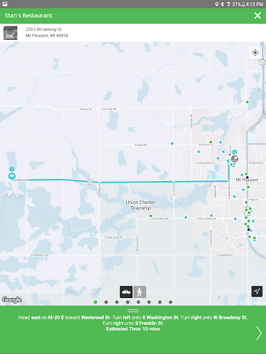 Screenshot of Meet Mt. Pleasant, MI